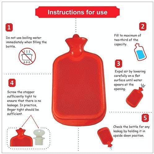 Load image into Gallery viewer, Hot Water Bag-Hot pack for Pain Relief, Hot Water Bottle,Cold and Hot Pack with velvet cover, Hot Water Bottles for Pain and Other Cramps, Menstrual...
