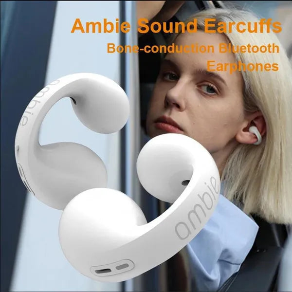 Load image into Gallery viewer, New Trending Earphones For Ambie Sound Earcuffs Headset Earring Wireless Earphones Bluetooth Ear Hook Sport Earbuds Plus
