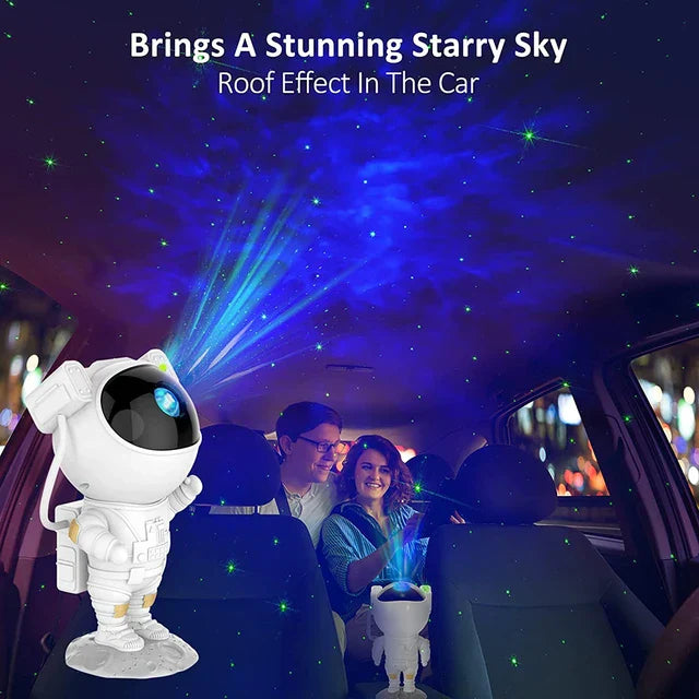 Load image into Gallery viewer, Rocket Astronaut Star Projector Night Light with Remote Control 360 Adjustable Design Nebula Galaxy Lighting for Children
