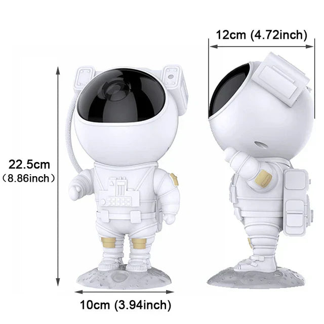 Load image into Gallery viewer, Rocket Astronaut Star Projector Night Light with Remote Control 360 Adjustable Design Nebula Galaxy Lighting for Children
