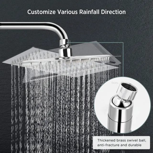 Load image into Gallery viewer, Rain Shower Head - 12&#39;&#39; Large Rainfall Shower Head Made of 304 Stainless Steel -.
